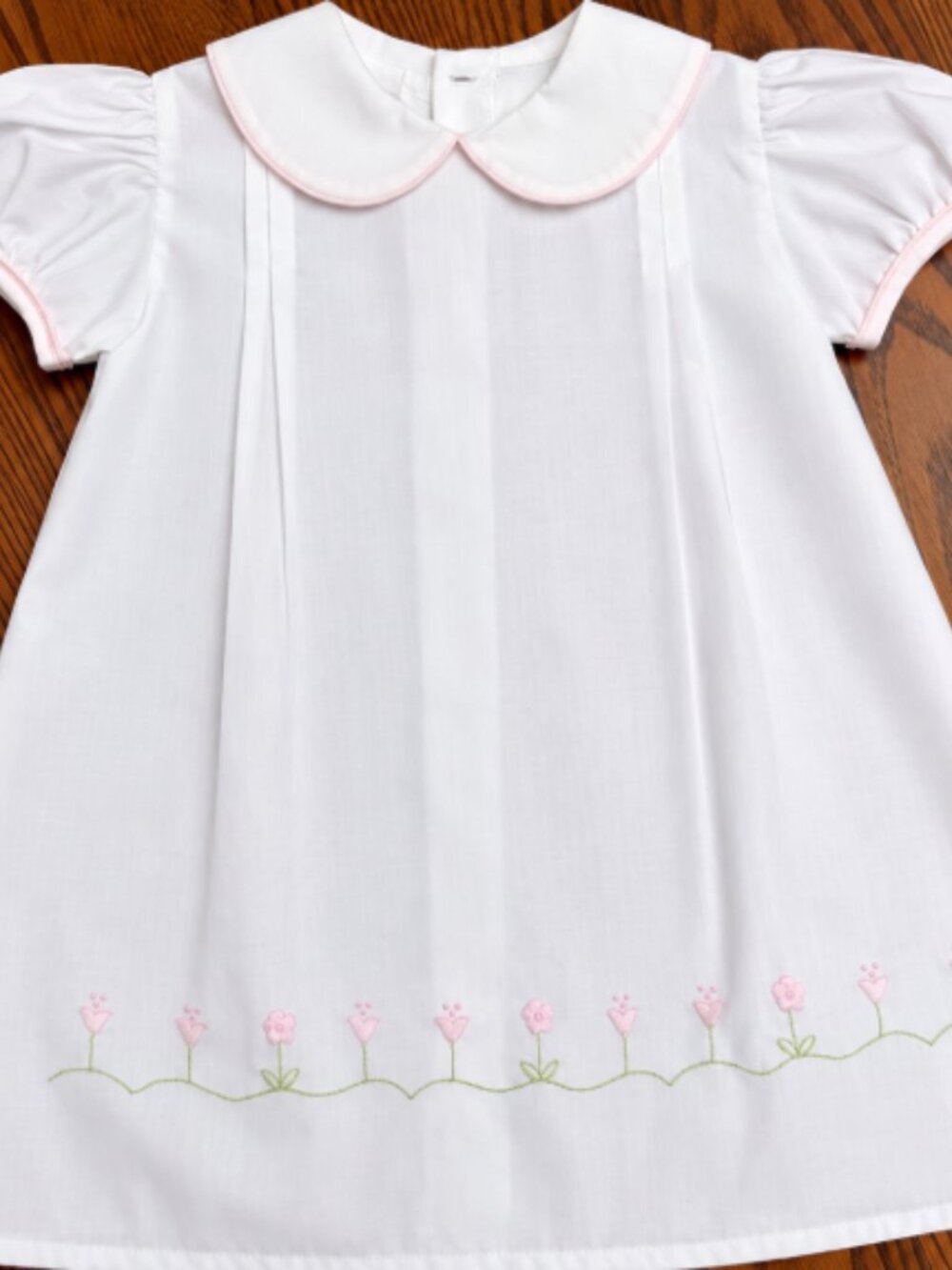🌸 EUC Auraluz Vintage Embroidered Baby Dress | Newborn🤍